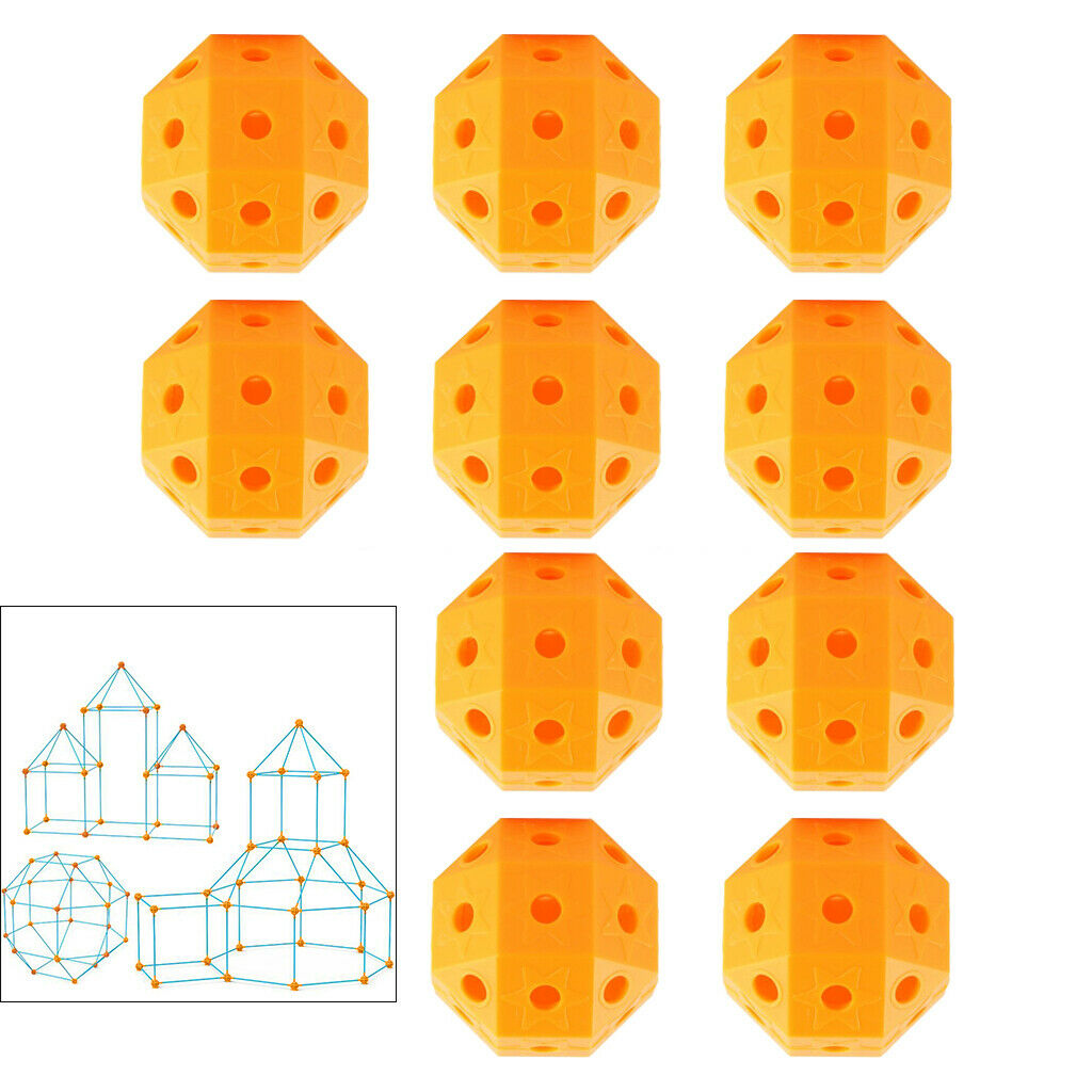1Set Building Toys Accessory Kids Accessories for Kids Children Orange Ball