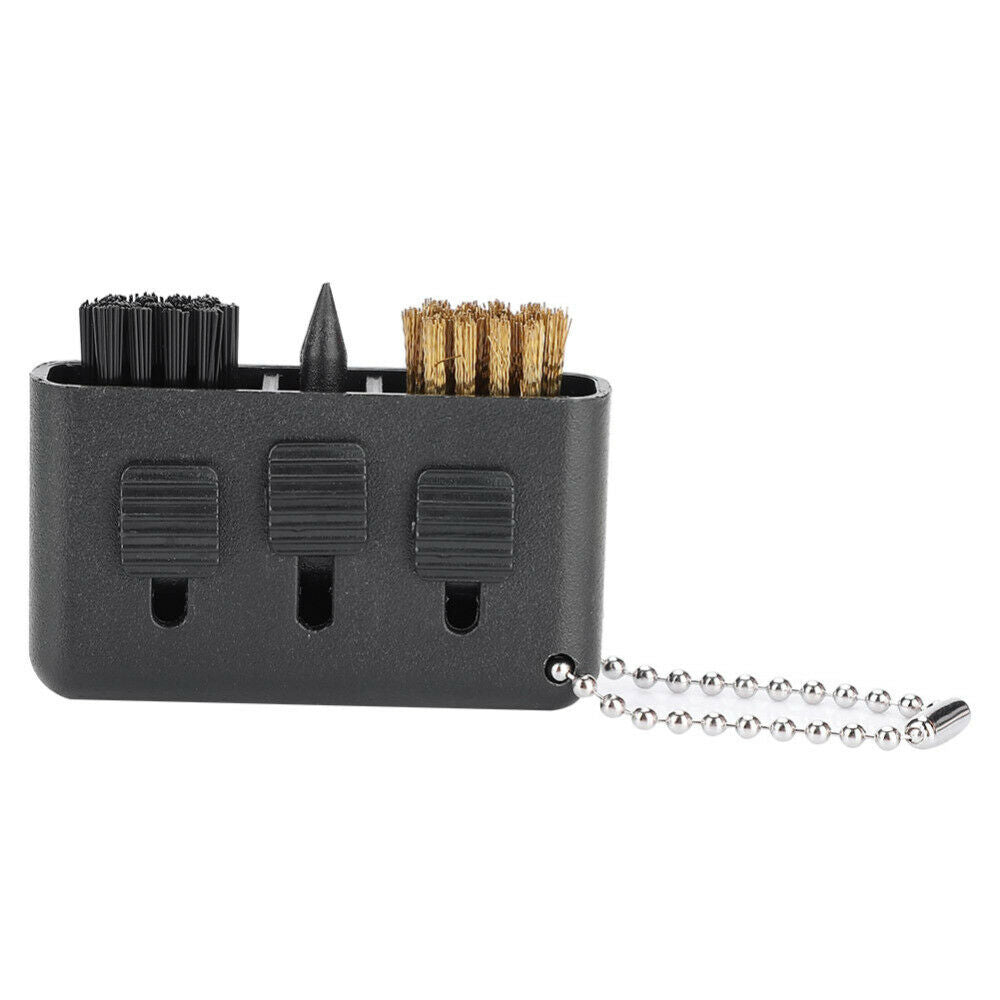 Multifunction Golf Club Cleaning Brush Retractable Groove Cleaner Tool For Wood