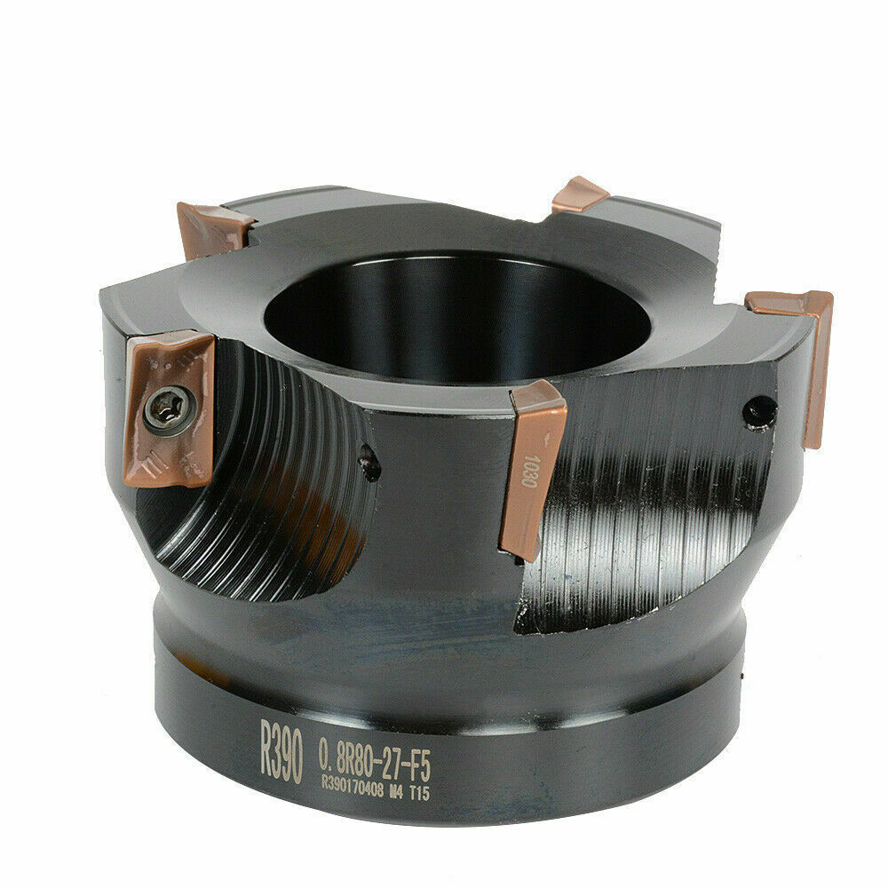 R390-080Q27-17L face milling cutter face mill+10PCS R390-170408M-PM 1030 inserts