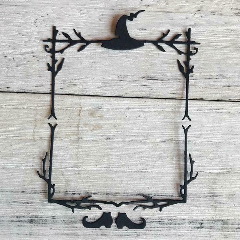 Halloween Wizard Hat Metal Cutting Dies Stencil DIY Scrapbooking Album Template