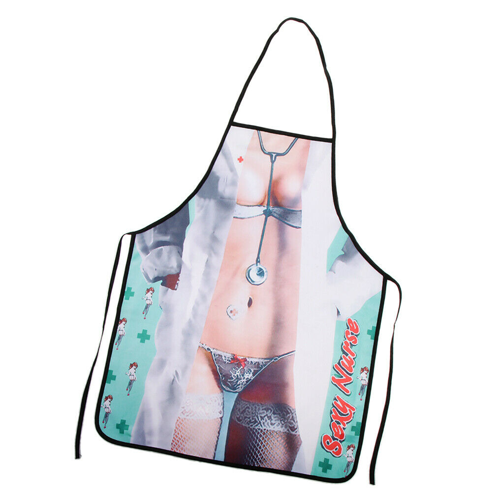 Novelty Funny Cooking BBQ Kitchen Apron Sexy Doctor Apron Men Women Gifts
