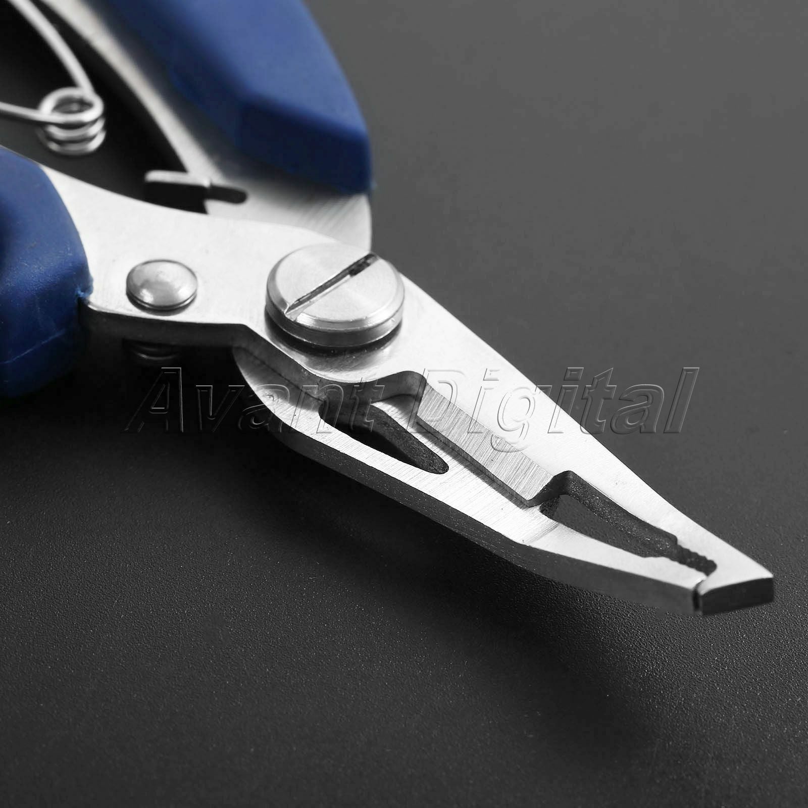 1×Stainless Steel Fishing Plier 13cm Scissor Lure Hook Cut Tackle Versatile