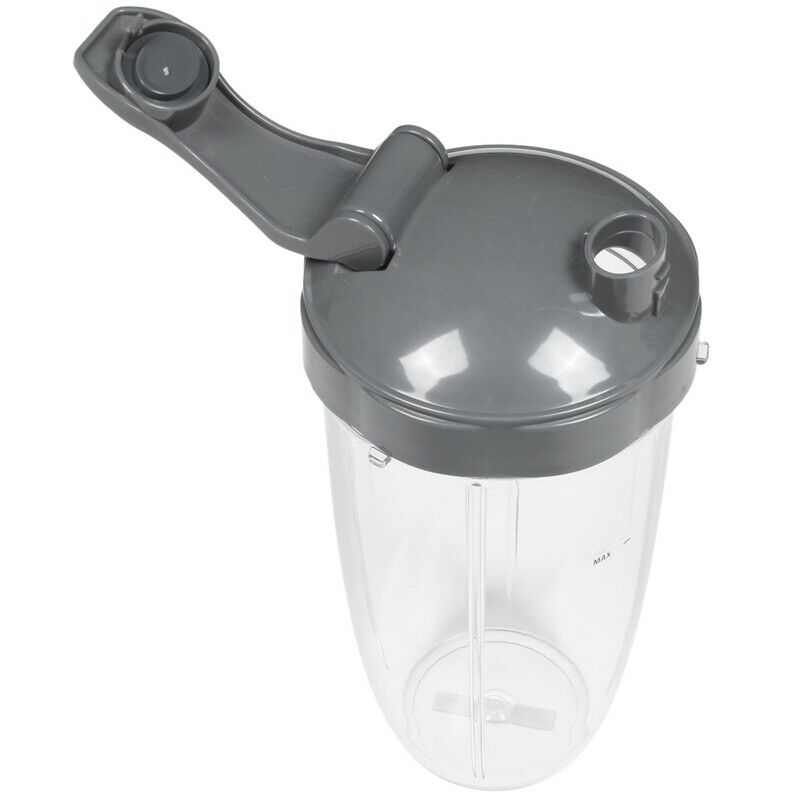 32Oz Replacement Cups with Flip Top to Go Lid for NutriBullet 600W and Pro 900Q6