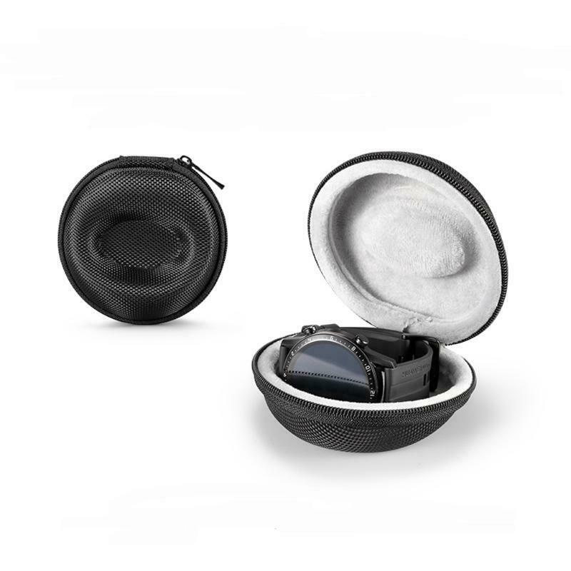 Zipper Waterproof Single Watch Case Soft Interior Storage Box for Smartwatch