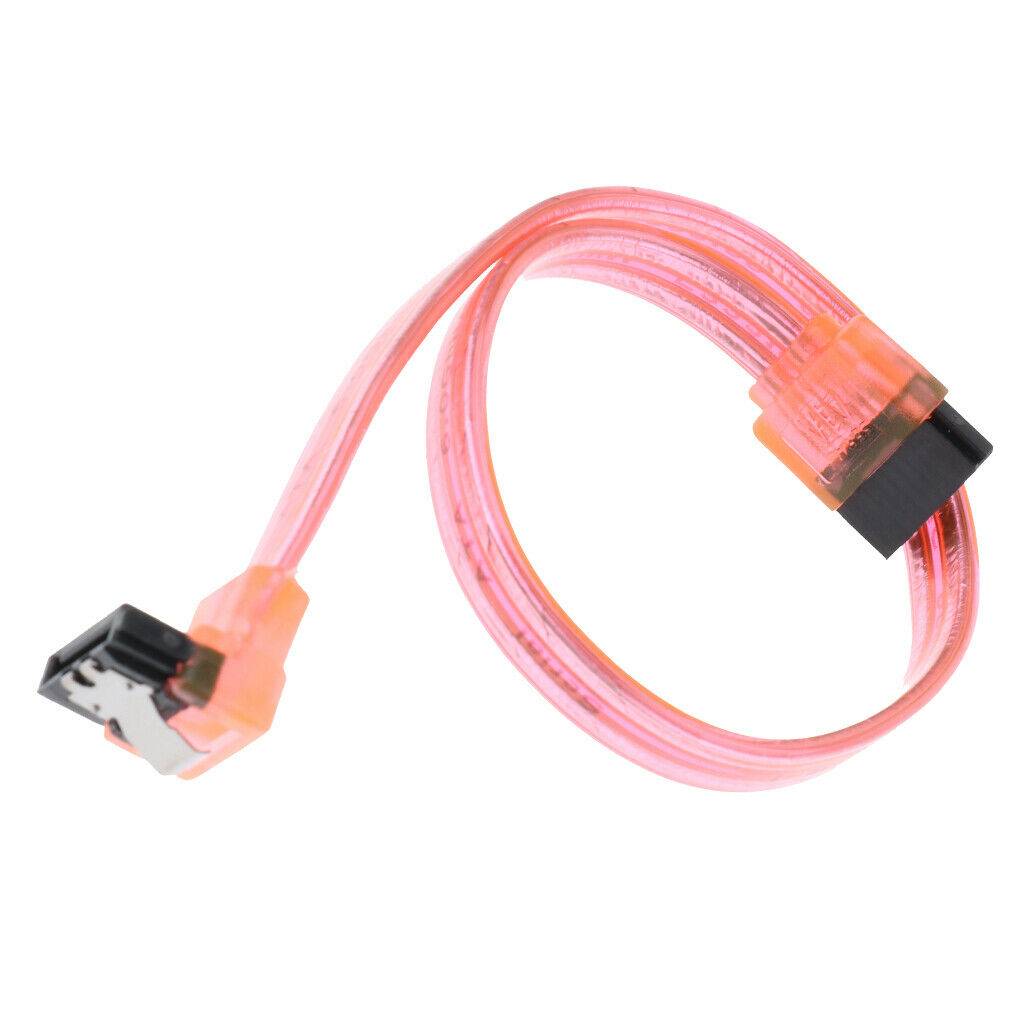 SATA Cable III 6Gbps HDD SDD Data Cable with Locking Latch 10 Inch for SATA HDD,