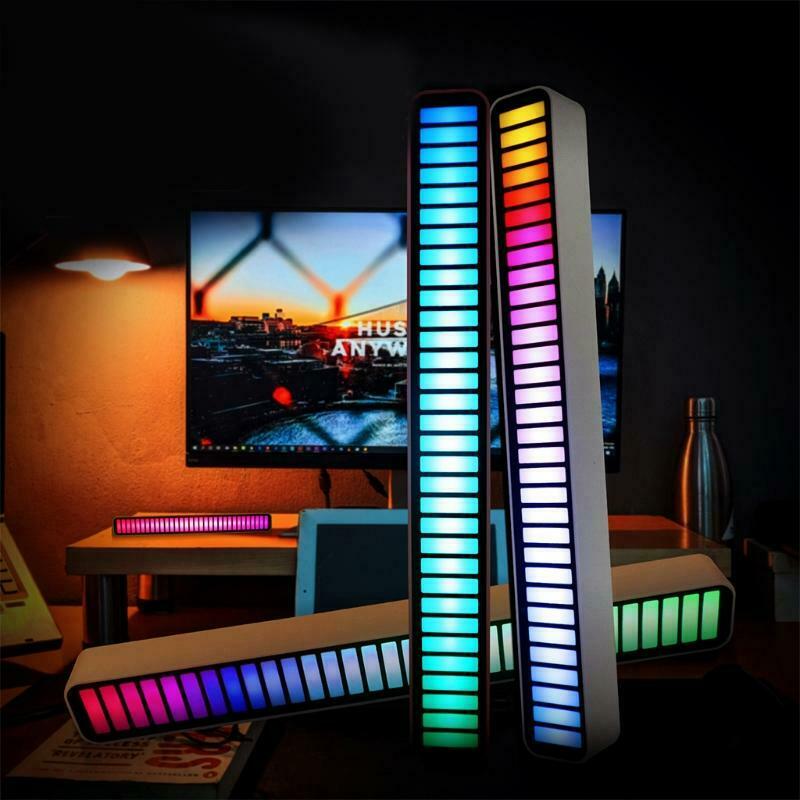 LED Strip Lights Car 32 Bit Music Atmosphere Lamp Ambient Colorful Lantern Tube