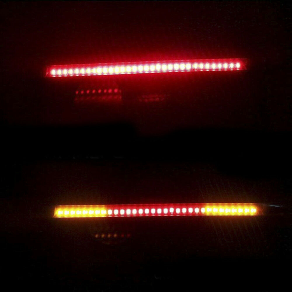 Motorcycle LED Scrambler Brake Tail Light Turn Signal For Bobber Cafe Racer JT