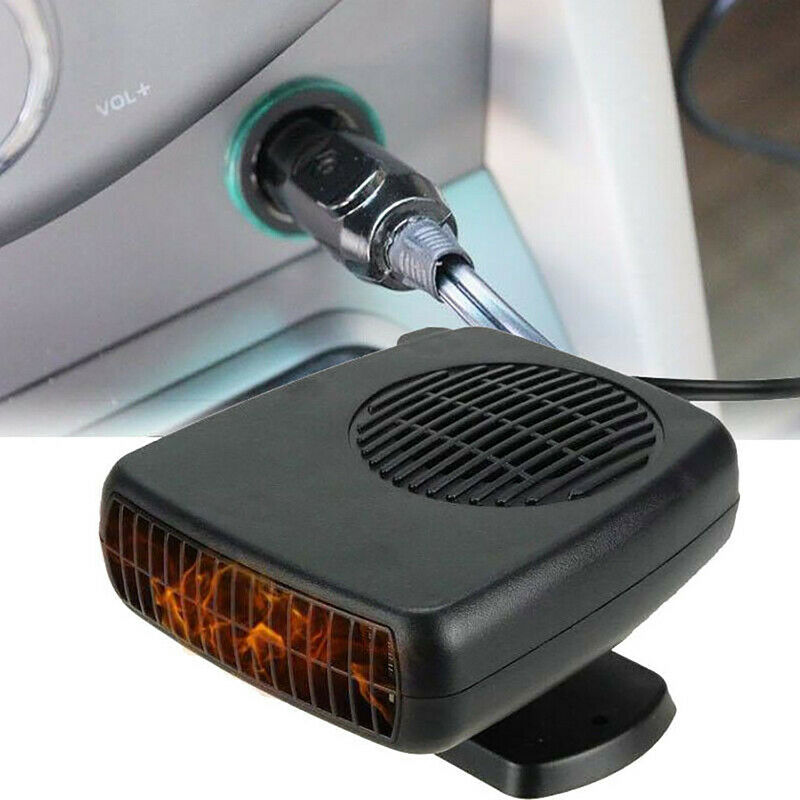 150W Electric Car Heater Heating 12V/24V DC Fan Defogger Defroster Demister Port