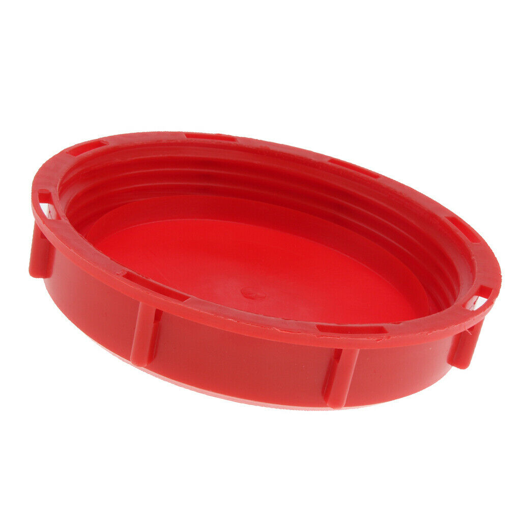 Ton Barrel Valve Dust Cover Valve Cover Ton Barrel Accessories IBC, Red