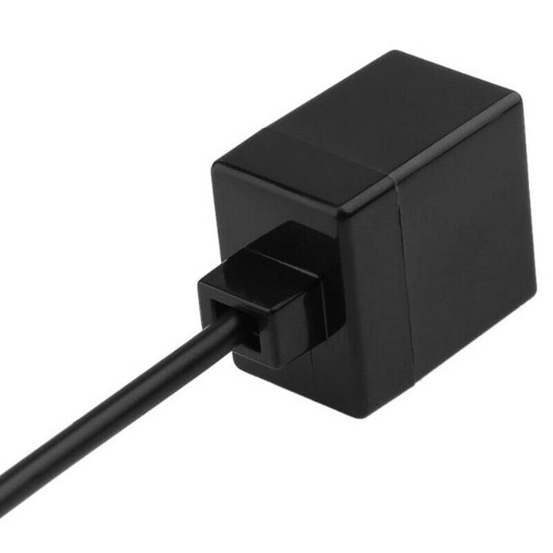 2PCS RJ9 Adapter Splitter Cable 4P4C Extension Cable From Plug To Socket fo B1N9