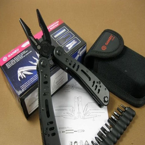 Multi Tools GANZO 2015PB G104 Toolkit Screwdriver Kit Multi Pliers Pocket Knives