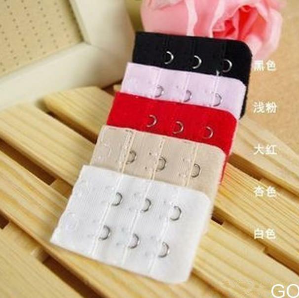 5PCS Women Ladys Bra Extender Strap Extension 2-Hooks Bra Sets Accessories - AU