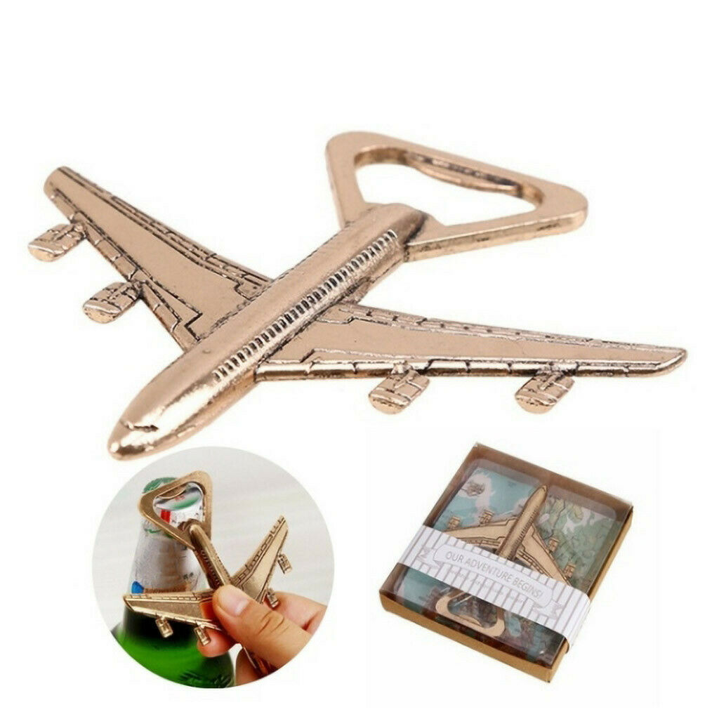 Aluminum alloy airplane bottle opener creative airplane shape kitchen opener