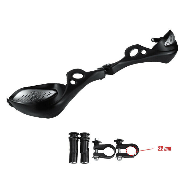 Motorcycle Bikes Hand Guard Handlebar Wind Spoiler Deflector Protective Shield