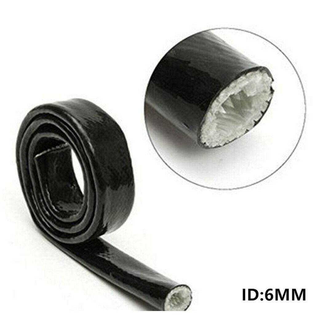 Fibreglass 6mm I.D. Fire Sleeving Protective Heat Shield Sleeve 1M For  E36