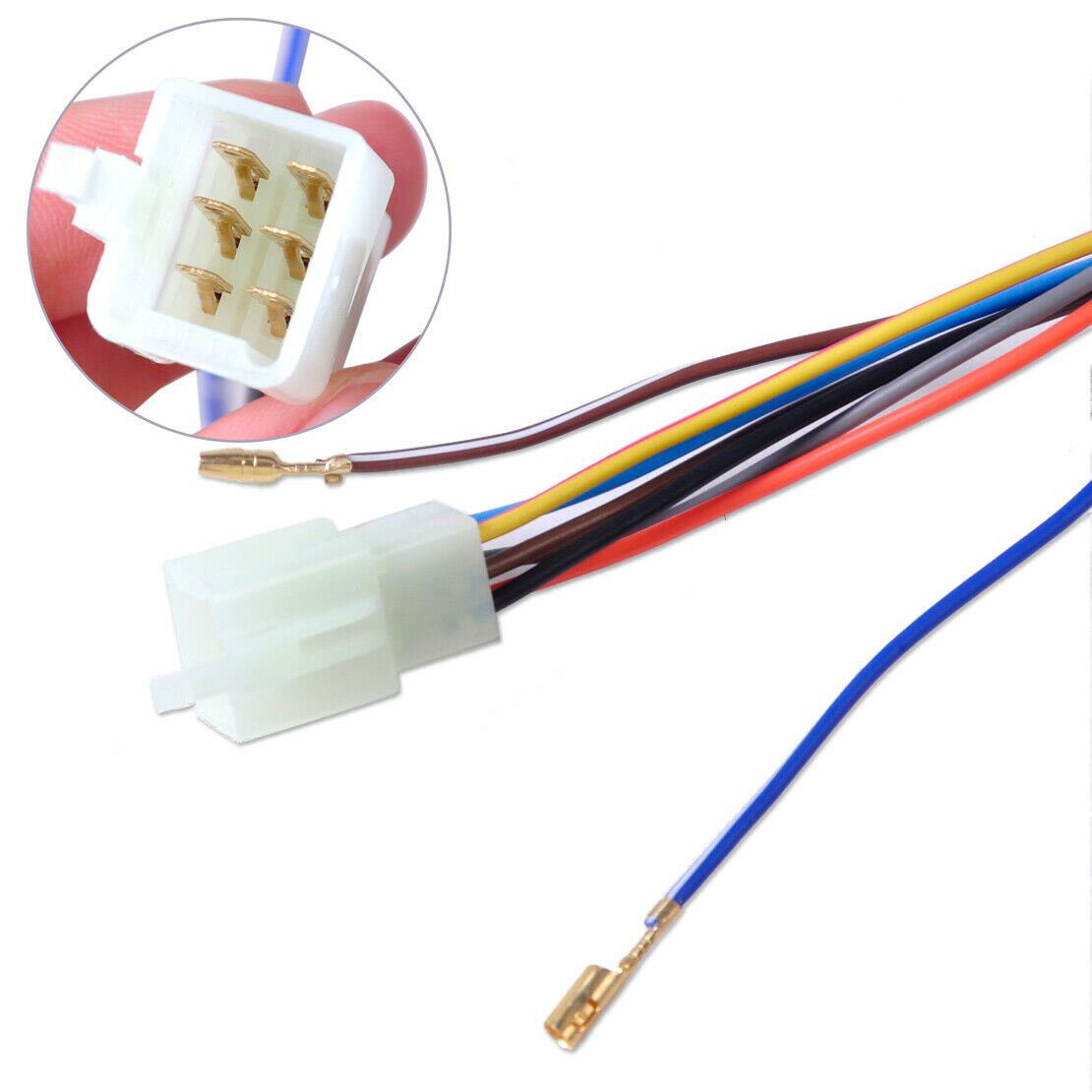 Motorcycle 7/8" 22mm Handlebar Right Side Headlight Hazard Width Lamp Switch An