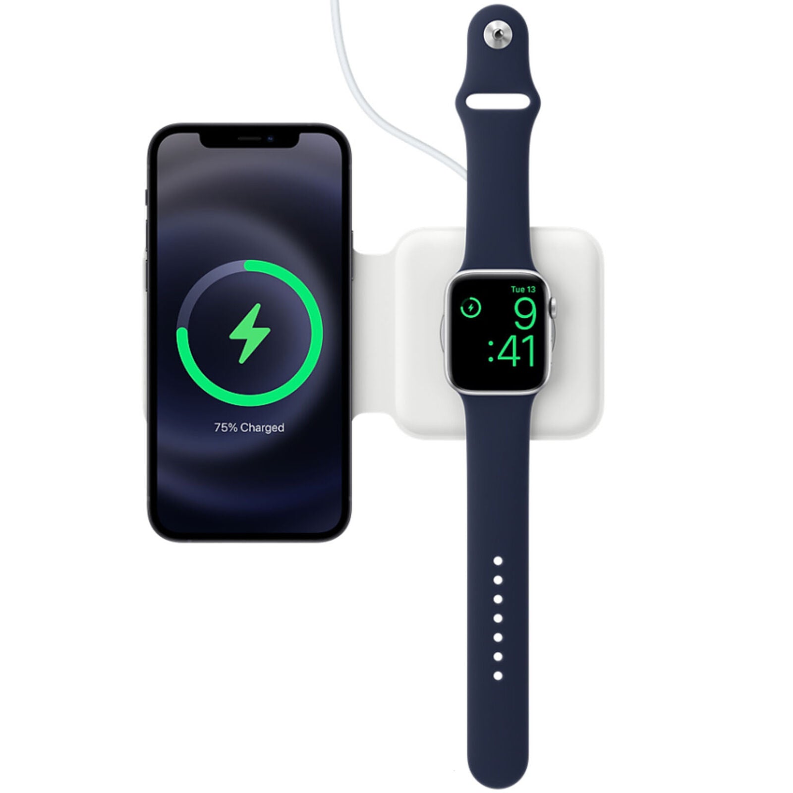 Duo Charger For iPhone12 Pro|12 Pro Max/iwatch/Magnetic Wireless charger