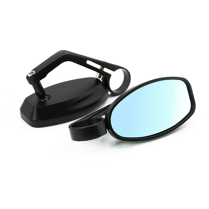 22mm 7/8" Handlebar Motorcycle Universal Handle Bar End Rearview Side Mirrors