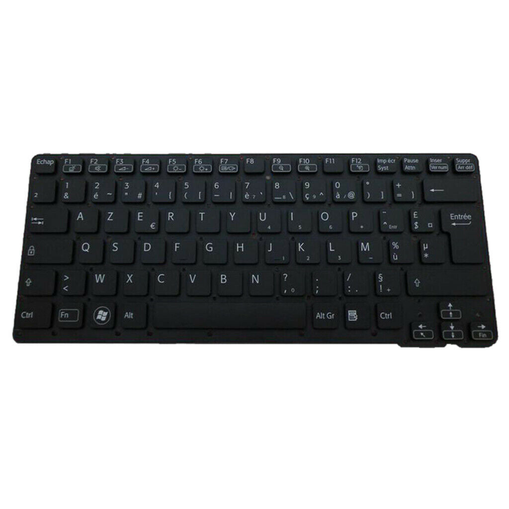 Replacement French Layout Keyobard Frameless for Sony VPCCA Series VPCCA38