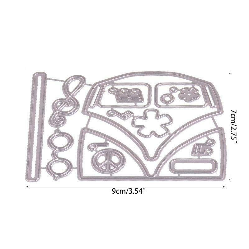 The Music Metal Cutting Dies Stencil DIY Scrapbooking Embossing Paper Album