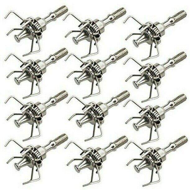 12 x Archery Broadheads Hunting Small Animal Game Judo Arrow Head Tips 100grains
