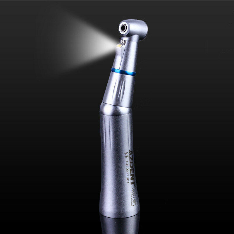 Dental LED 1:1 Contra Angle Handpiece Push Button Inner Water Spray