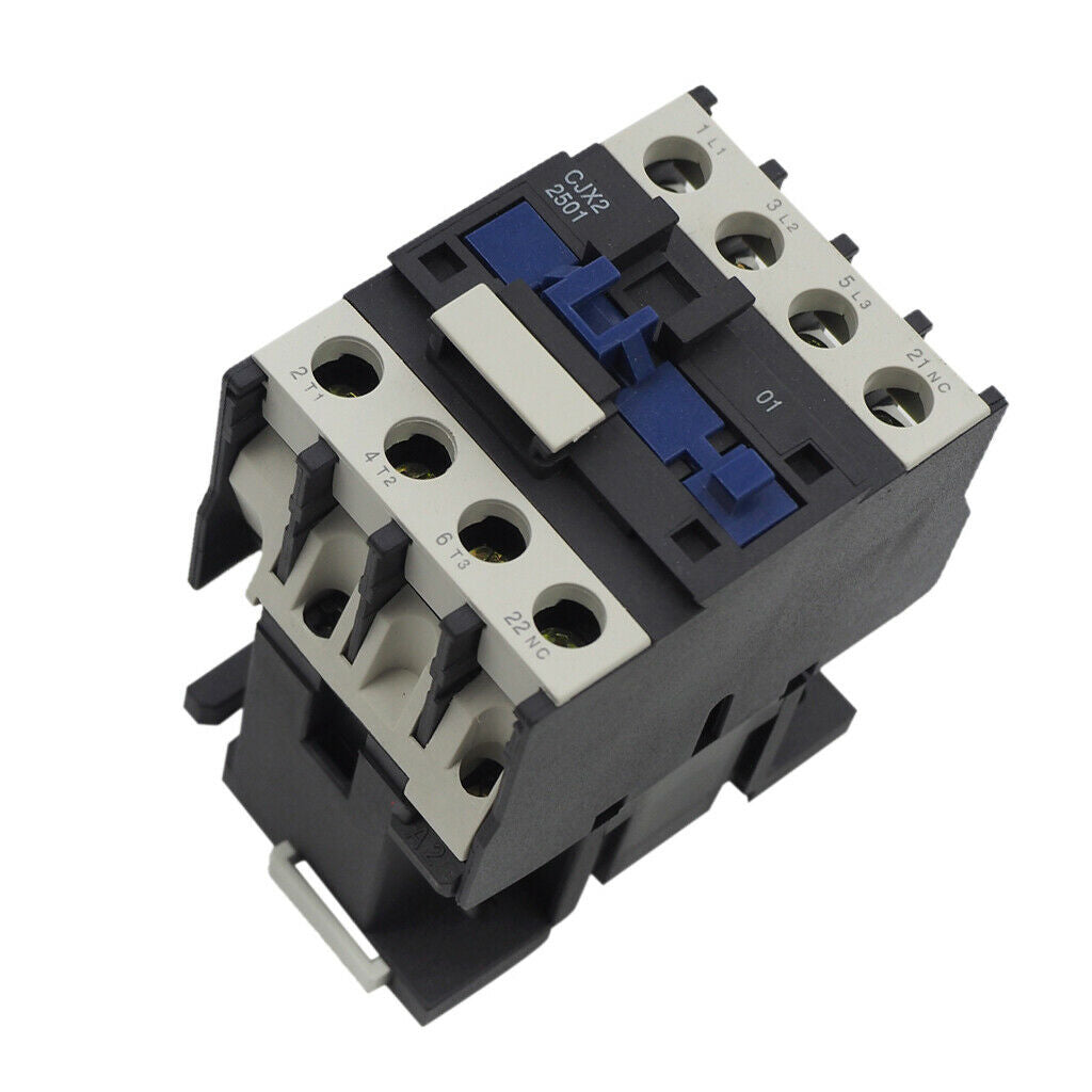 CJX2-2501 AC Contactor Motor 50/60Hz Coil 3-Phase 1NC Replacement 24V