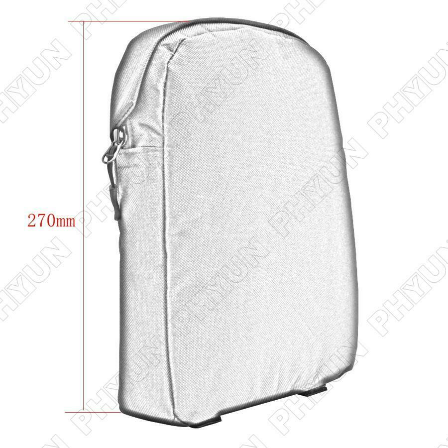 Black Waterproof Motorcycle Frame Rear Under Luggage Rack Bag Storage Tool Bag