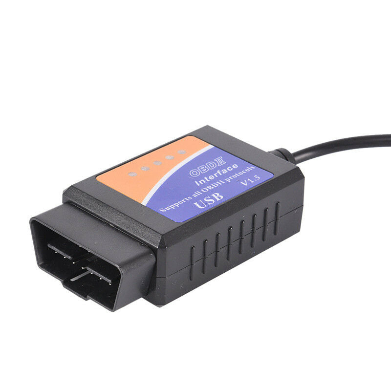 ELM327 USB Schnittstelle OBDII  Diagnose Auto Auto Scanners Scan Tool Kab  DD