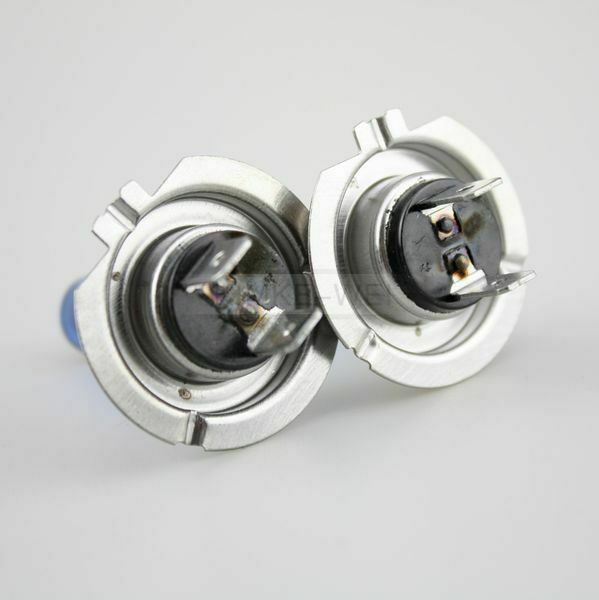 2x 12V H7 XENON SUPER WHITE BULBS HALOGEN BULB HEADLAMP LIGHT DIPPED BEAM 100W
