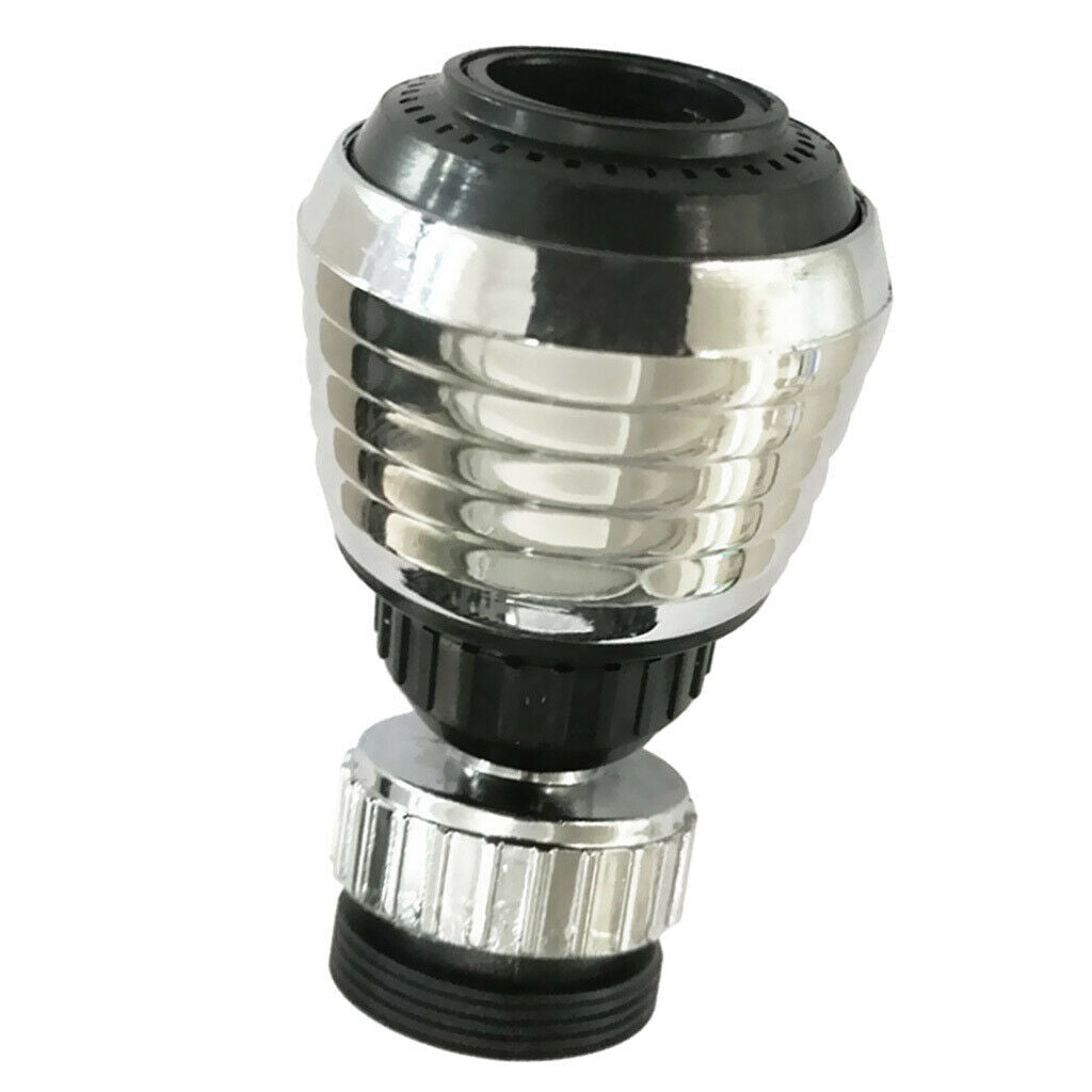Rotate Tap Aerator Anti Splash Water Saver Chrome Plated Spout Filter Washer