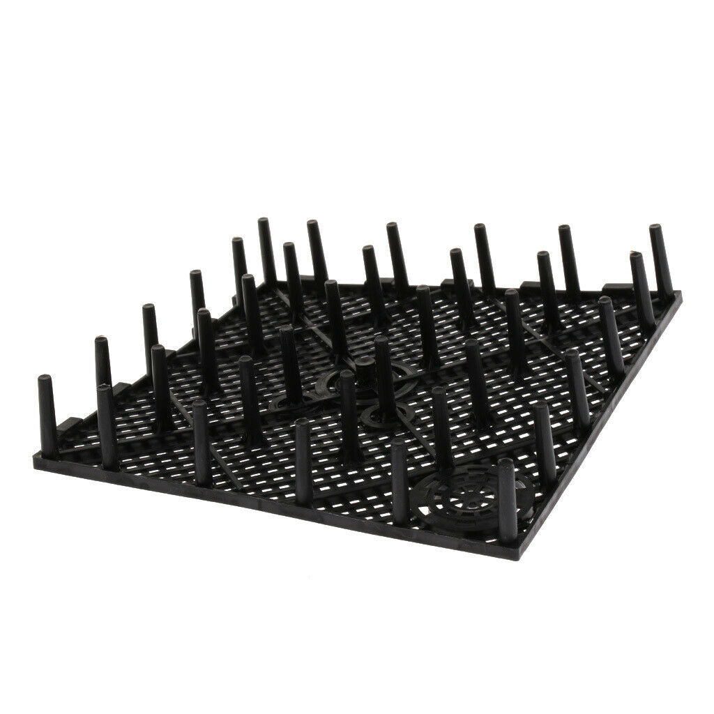 Food-Grade Plastic Aquarium Fish Tank Bottom Filter Board Plate, Pack of 20