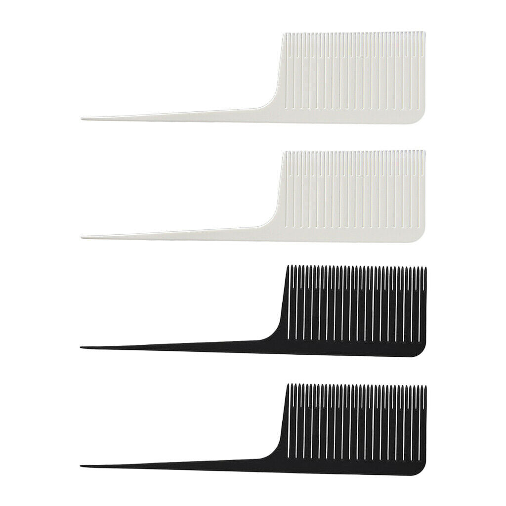 2x Weaving Highlighting Hair Comb for Salon Dyeing Hair Combs Brush Tool