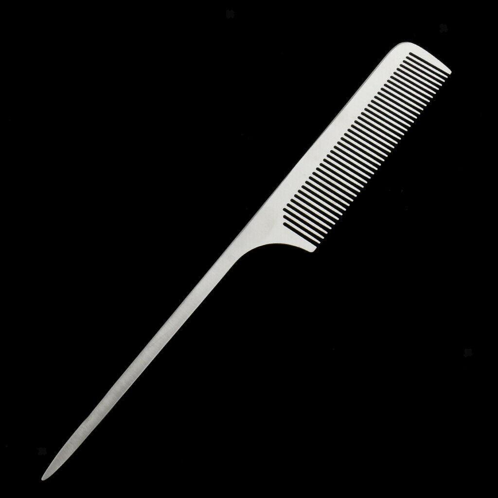 Steel Salon Barber Hairstyling Hairdressing Cutting Comb Scissors Shears Kit