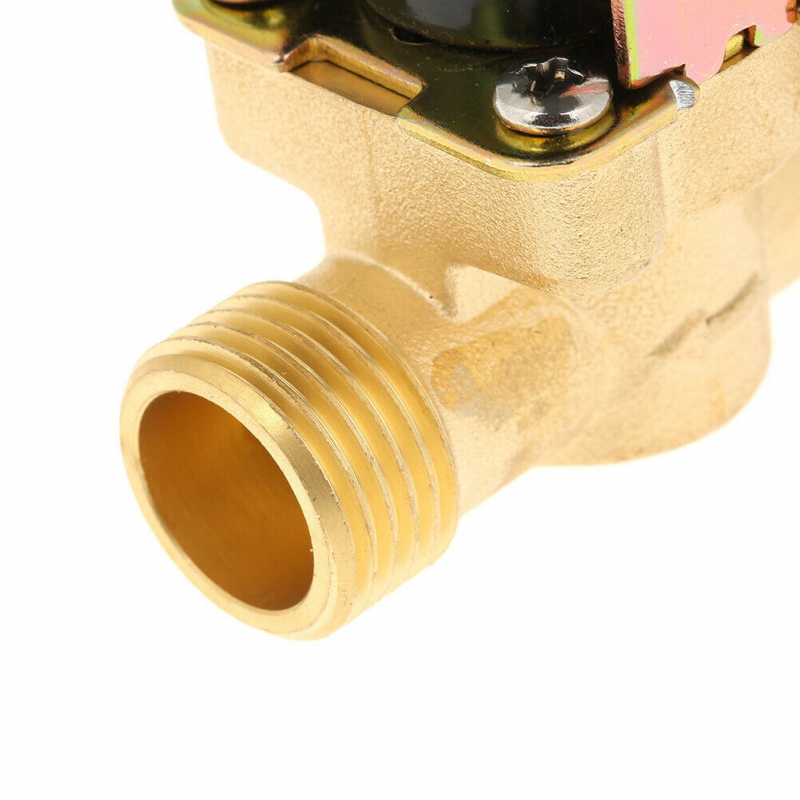 Normally Closed Water Valve Dc12V Full Copper External Thread Solenoid Valve