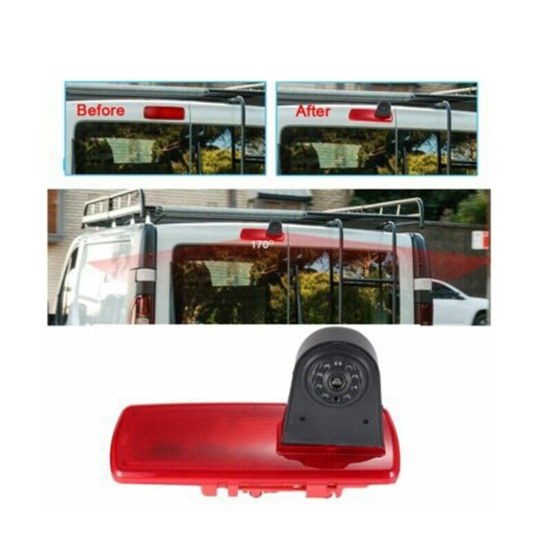 LED Car High Brake Light Reversing Camera Rear View Camera for Fiat Talento  NU3