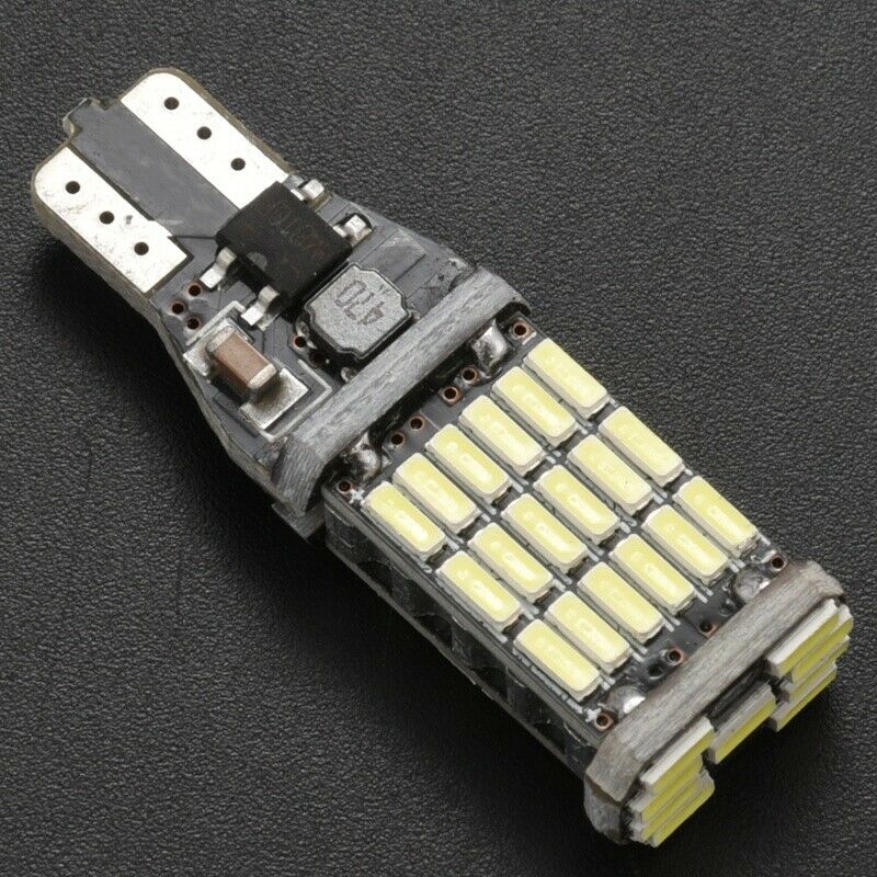 2Pcs T15 W16W Led Backup Light Bulb 920 921 912 Error Free 4014 45Smd HighlighQ4