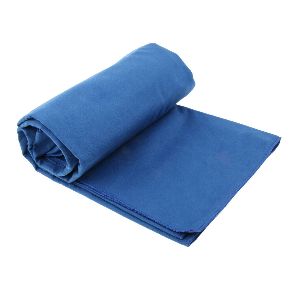 Microfiber Quick Dry Towel Ultra Absorbent Towel Swimming Beach Blue M