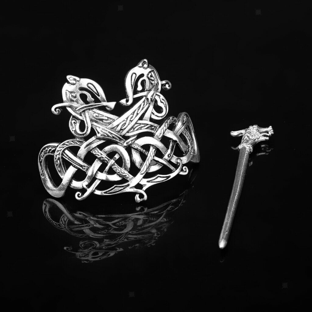 5Pcs Celtic Knot Hair Clip Viking Hair Stick Hairpins Hair for Hair Braids