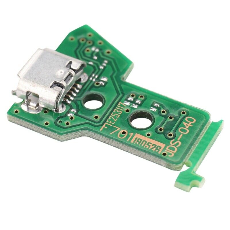 For PS4 Controller Micro-USB Charging Socket Circuit Board JDS-040 12-Pin CablY9