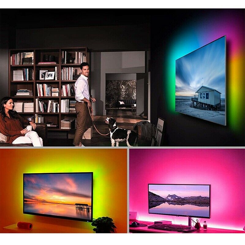 Led Strip Lights RGB 5050 LED Tape Lights Flexible Color Changing LED Lights wY6