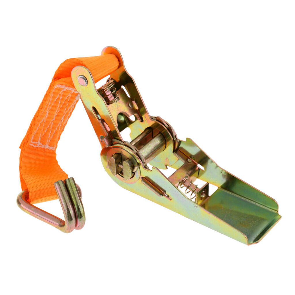 2pcs Ratchet Tie Down Strap Polyester Ratchet Tie Down Strap