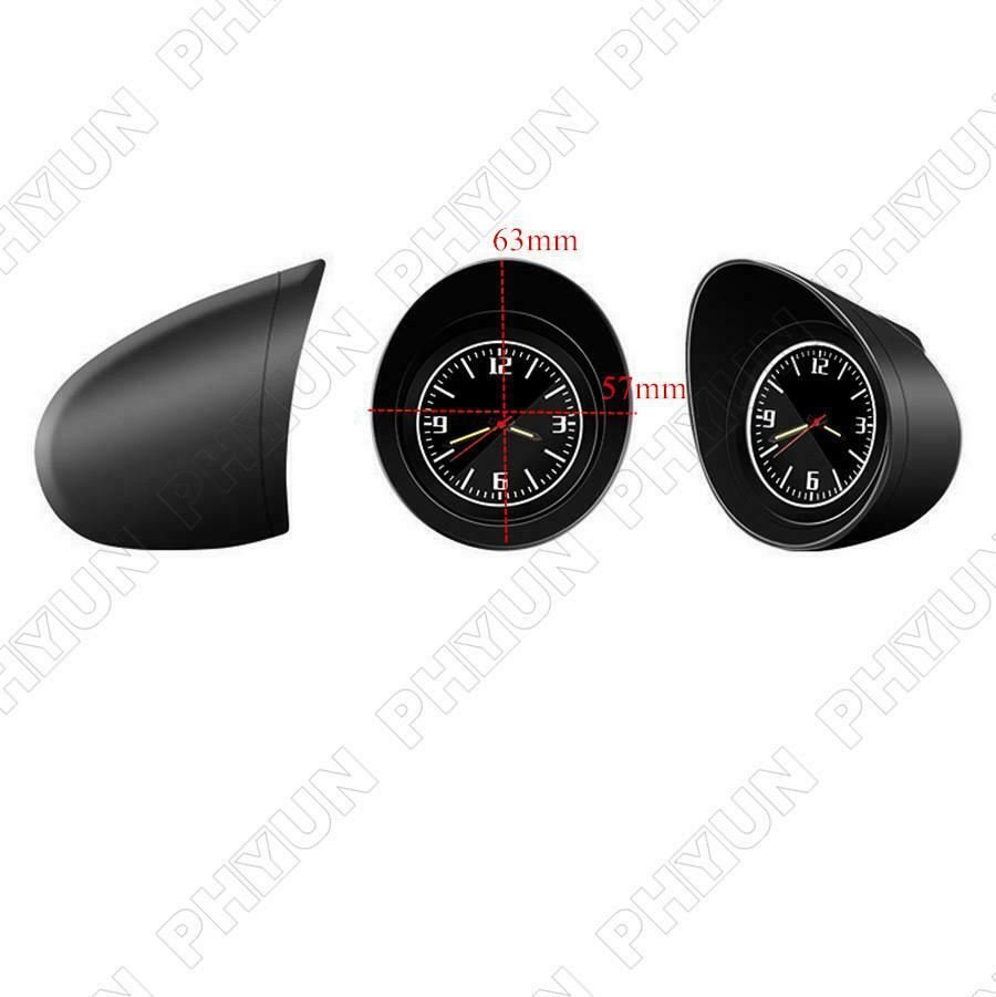 Universal Car Truck Interior Dashboard Clock Automotive Luminous Backlight 1x