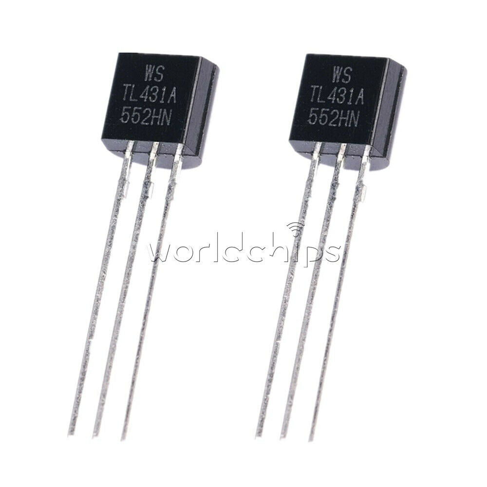 50PCS TL431A TL431 TO92 Programmable Voltage Reference