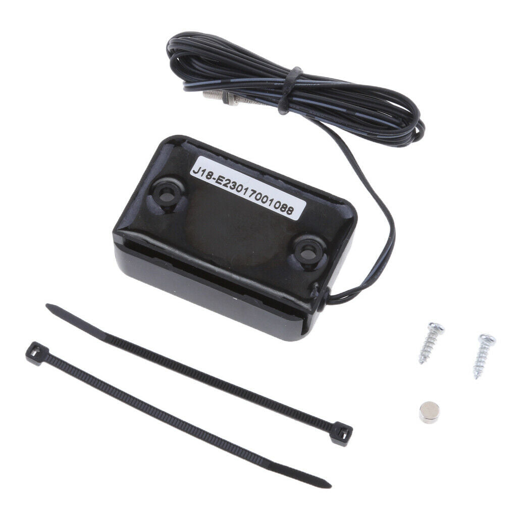 Motorcycle Tach Vibration Activated Hour Meter For ATV Snowmobile Gas Engine