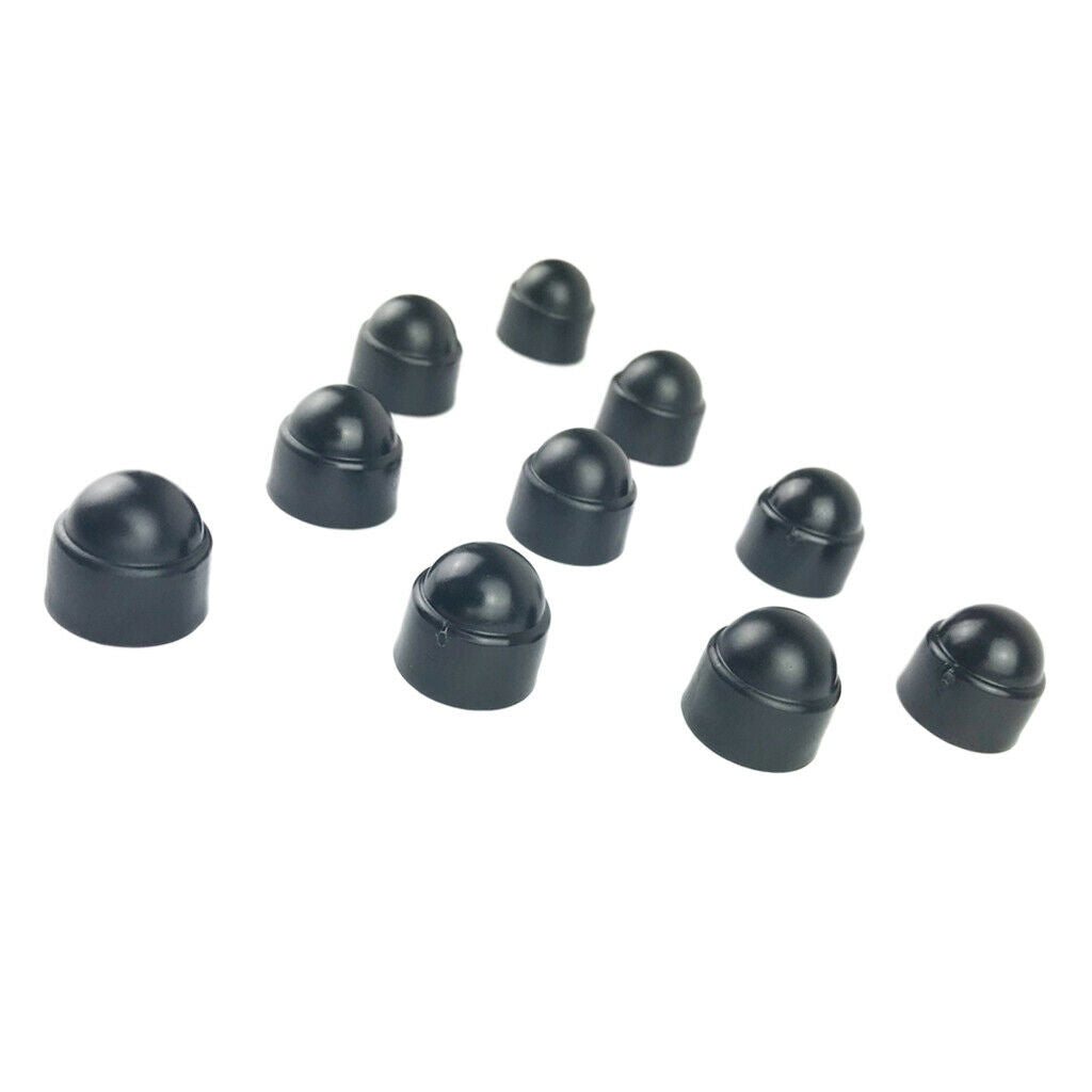 10PCS 18mm Car Hub Screw Cover Car Wheel Nut Lug Dust Cover Caps Bolt M8