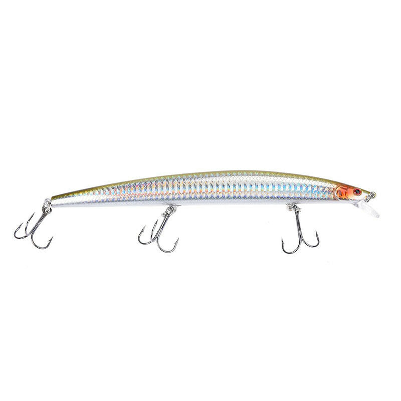 18cm/26g minnow fishing lures plastic baits hard lures bass crank baits 3#.l8