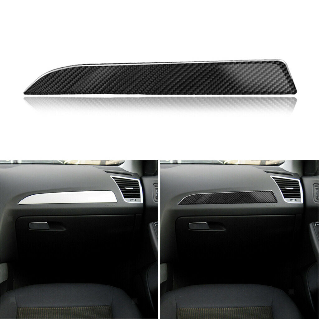 Carbon Fiber Inner Center Console Stripe Stickers For Audi A4 A5 B8 09-16