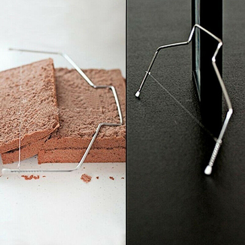 Single Line Adjustable Stainless Steel Cake Cut Slicer Decorator Baking Tool Lt