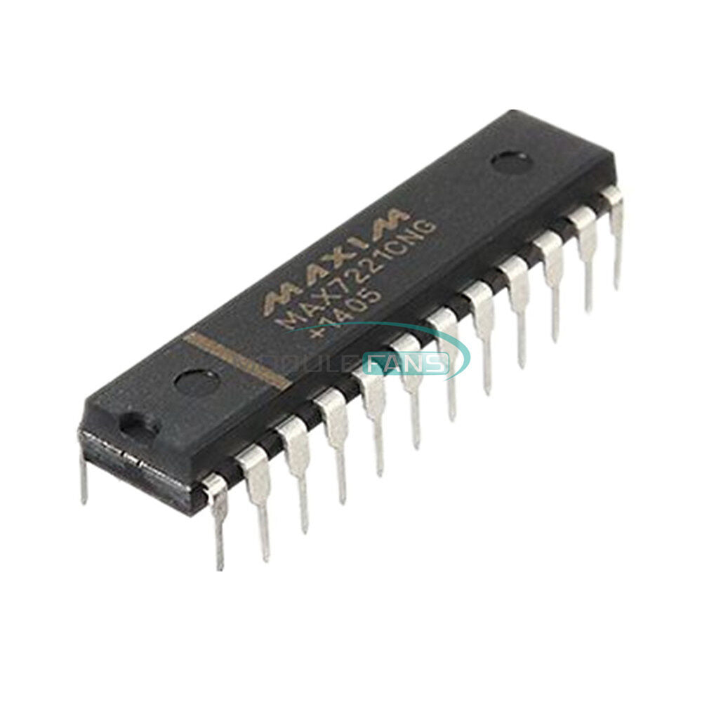 5PCS MAX7221CNG MAX7221 8-Digit LED Display Driver IC DIP-24 IC